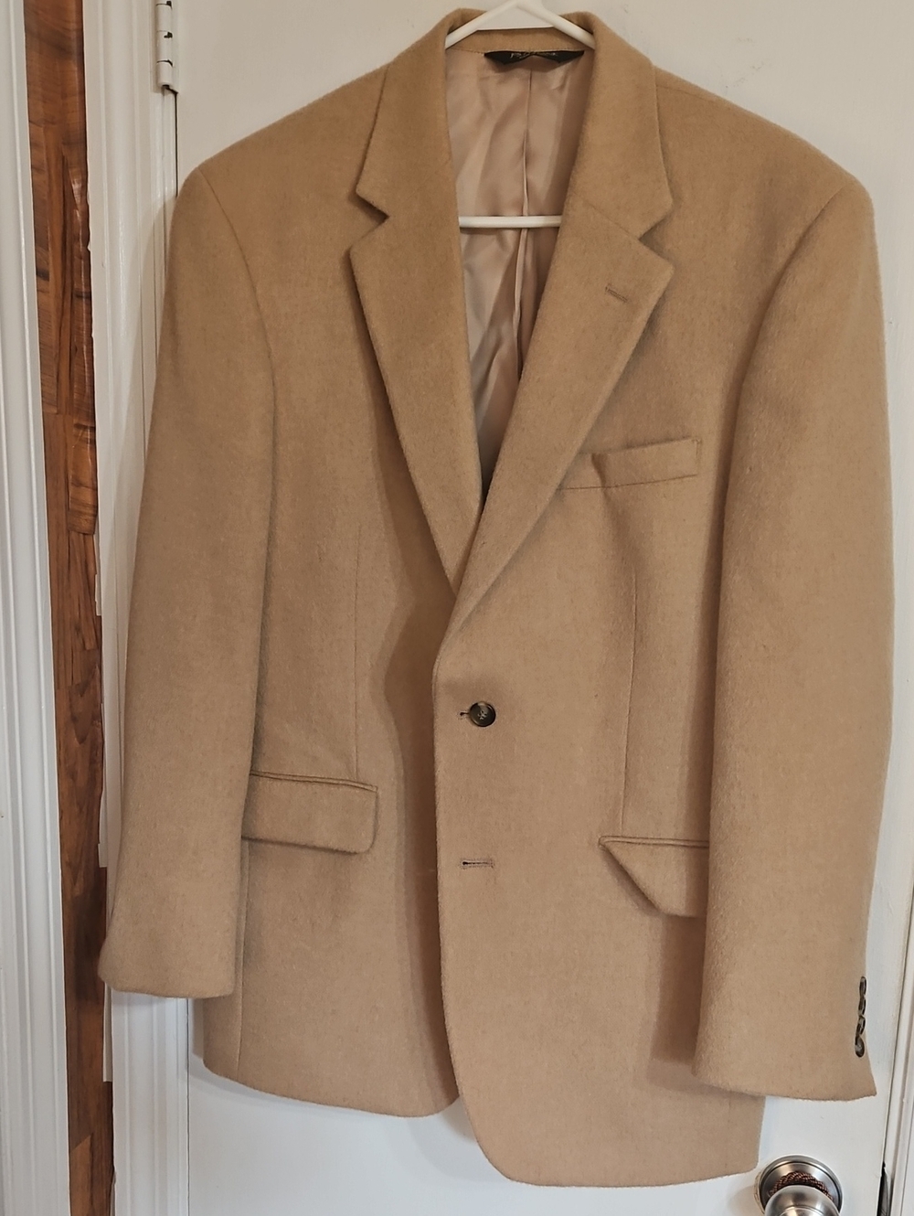 Jos. A. Bank Tan Wool Blend Sport Coat